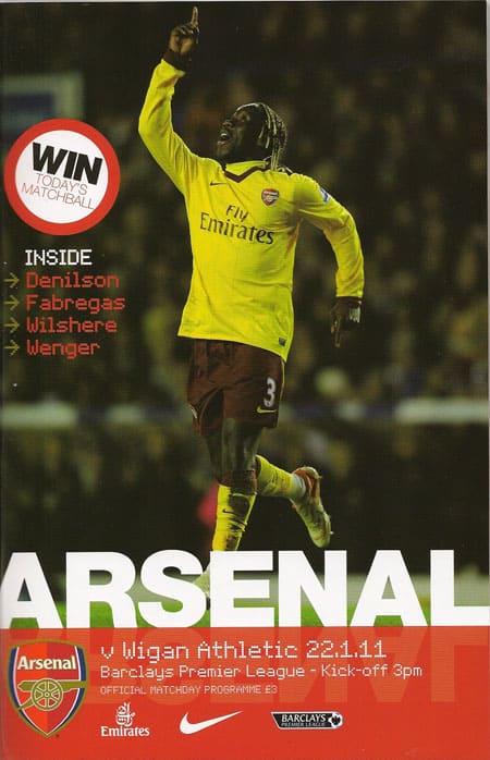 Arsenal FC v Wigan Athletic FC